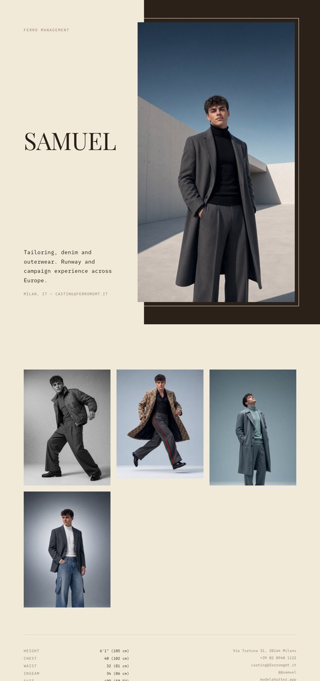 Fold portfolio template